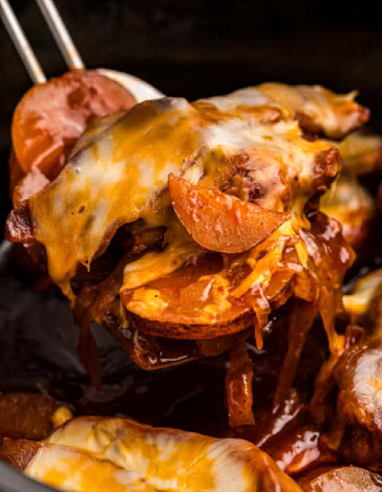 Slow Cooker BBQ Pork Chops and Potatoes