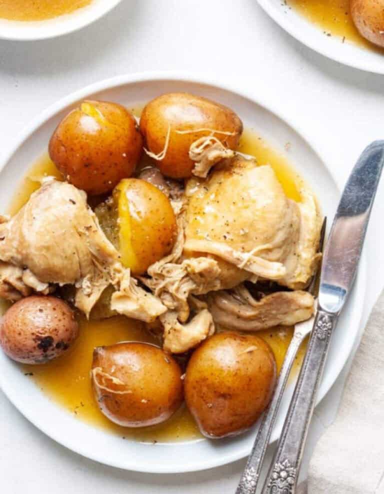 Instant Pot Chicken Thighs and Potatoes