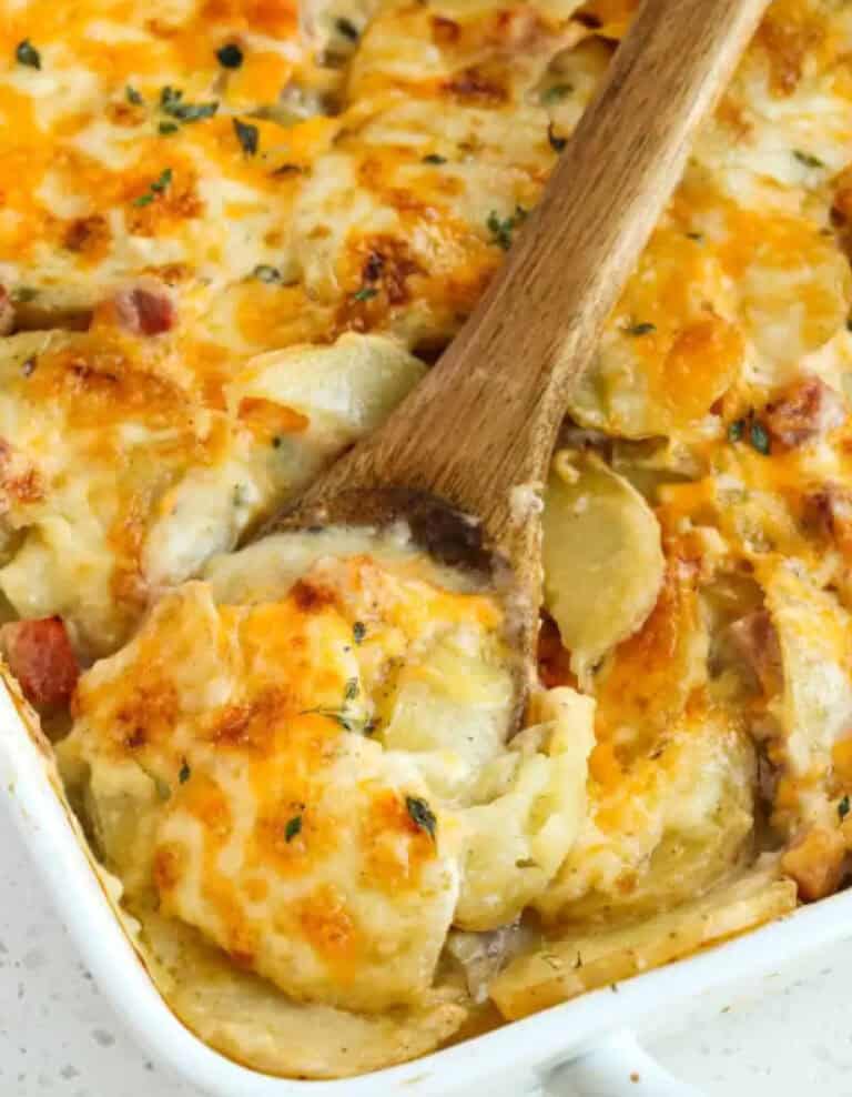 Scalloped Potatoes and Ham
