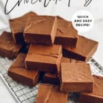 Microwave Chocolate Fudge Pin 1