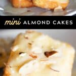 Mini Almond Cakes Pin 6