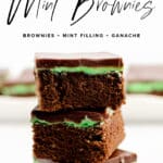 Mint Chocolate Brownies Pin 2