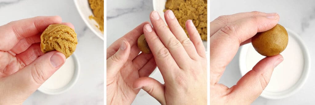 Rolling Dough Into Balls