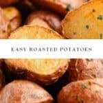 Oven Roasted Potatoes Pin 4