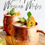 Peach Moscow Mules Pin 3