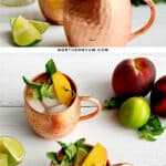 Peach Moscow Mules Pin 5