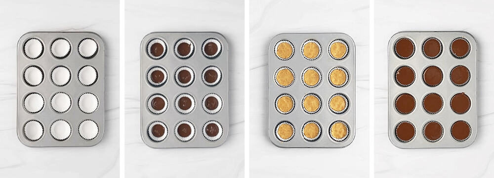 Peanut Butter Cup Step by Step
