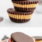 Homemade Peanut Butter Cups Pin 2