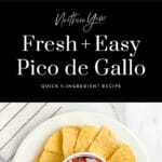 Easy Pico de Gallo Pin 3
