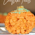 Pumpkin Corn Flake Treats Pin 1
