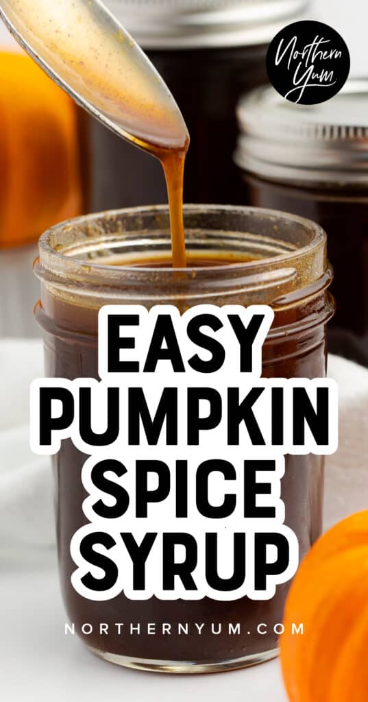 Pumpkin Spice Syrup Pin