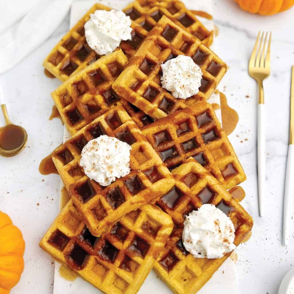 Pumpkin Waffles IG