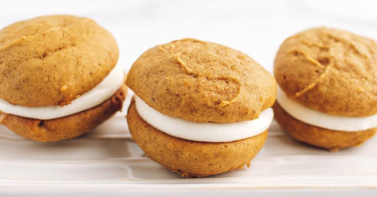 Pumpkin Whoopie Pies 3 in a Row