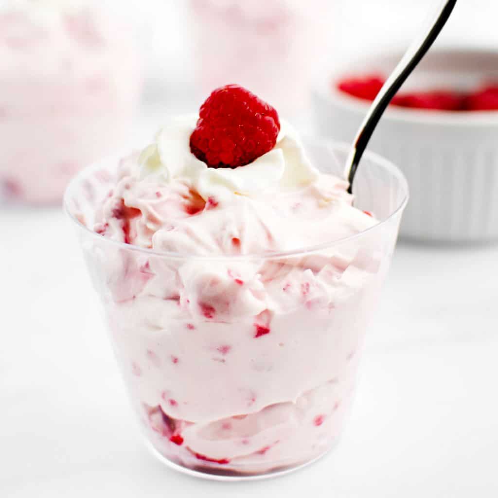Rapsberry Cheesecake Salad IG