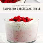 Raspberry Cheesecake Salad Pin4