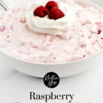 Raspberry Cheesecake Salad Pin5