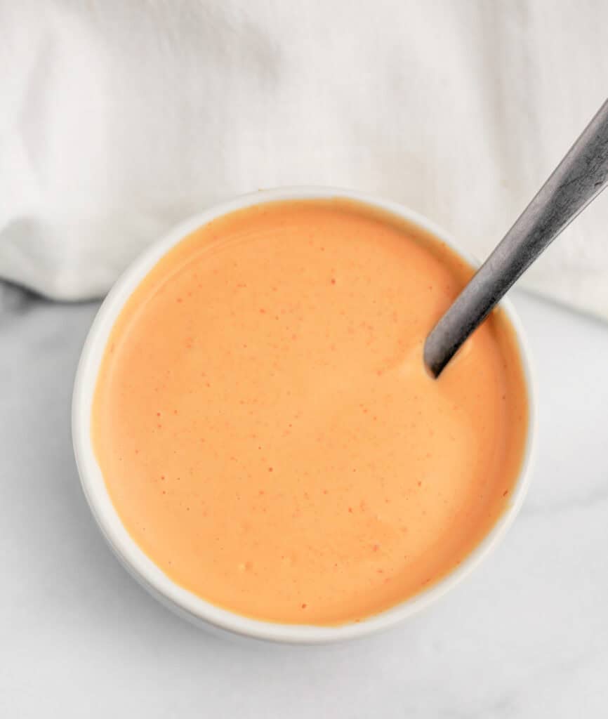 Spicy Mayo Top Down