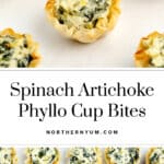 Spinach Artichoke Bites Pin 1