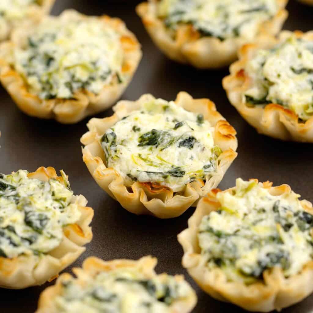 Spinach Dip Bites IG