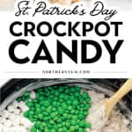 St Patrick's Day Crockpot Candy Pin 1