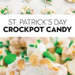 St Patrick's Day Crockpot Candy Pin 4
