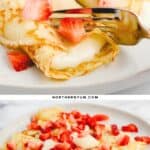 Strawberry Cream Cheese Crepes Pin 2
