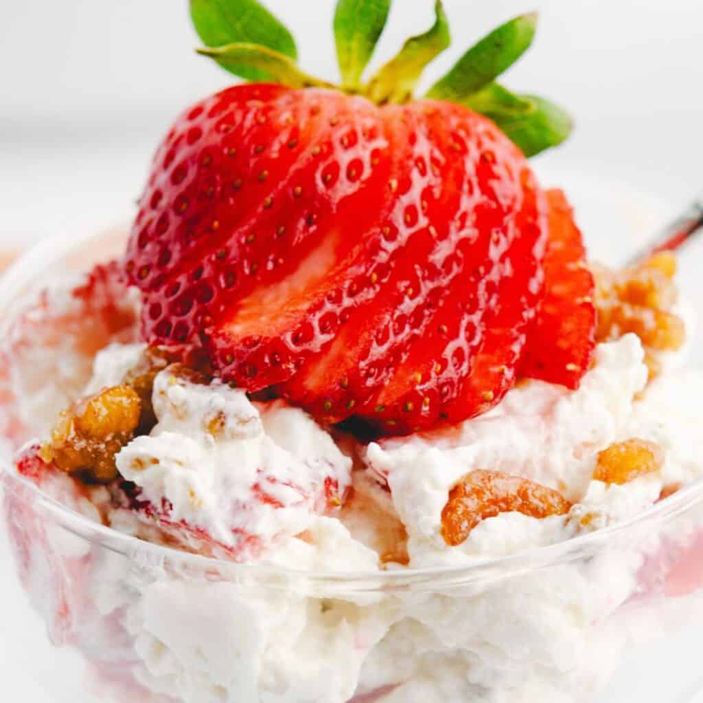 Strawberry Pretzel Salad IG