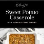 Sweet Potato Casserole Pin 1