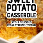 Sweet Potato Casserole Pin 2