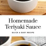 Homemade Teriyaki Sauce Pin 3