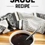 Homemade Teriyaki Sauce Pin 4
