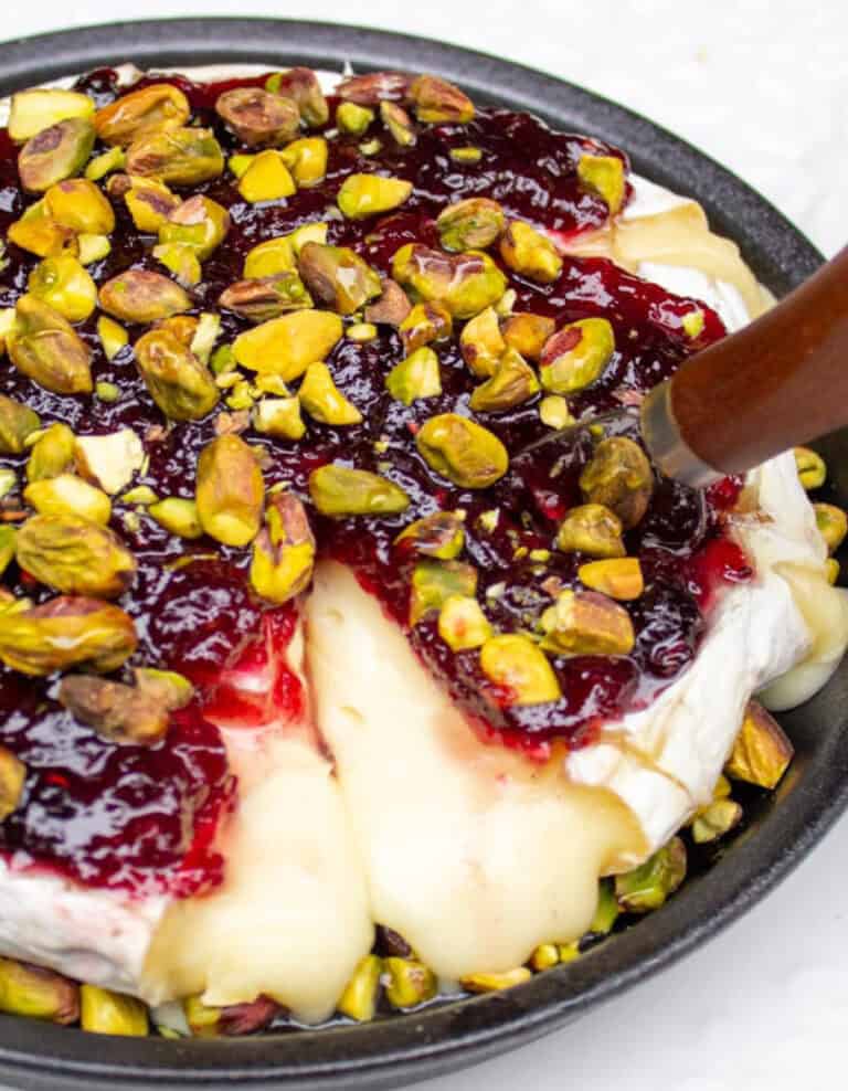 Baked Brie and Preserves