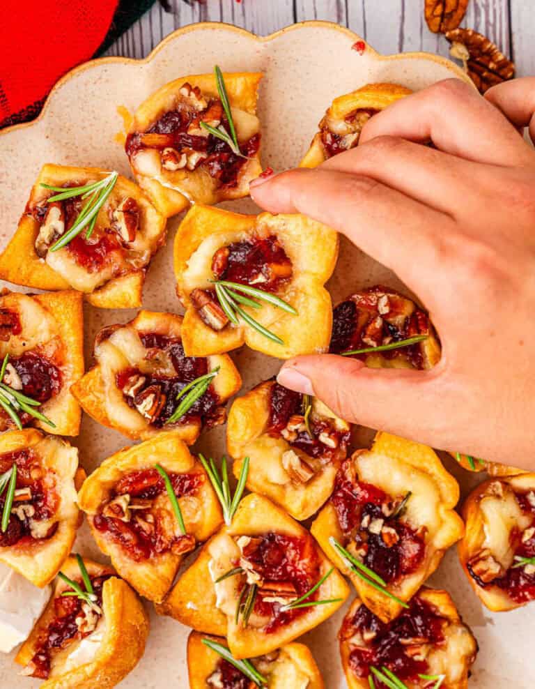 Brie Cranberry Bites