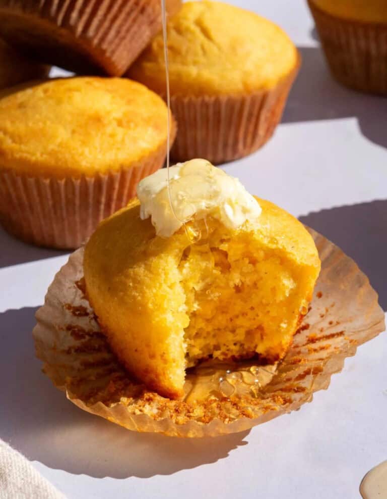 Sourdough Honey Cornbread