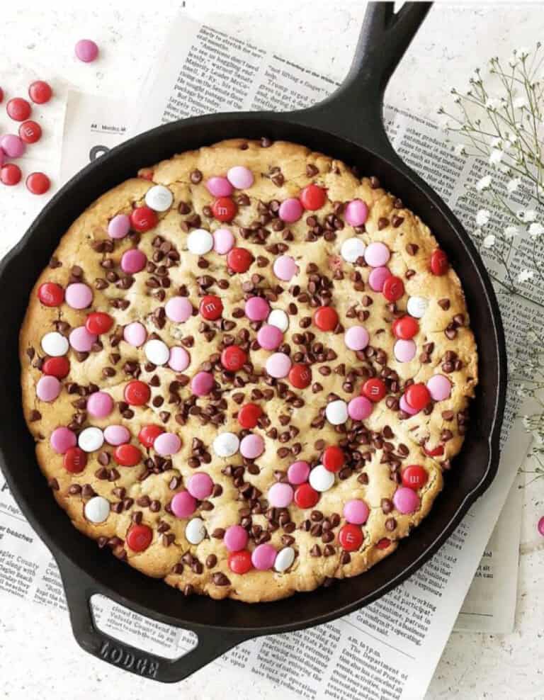 M&M Skillet Cookie