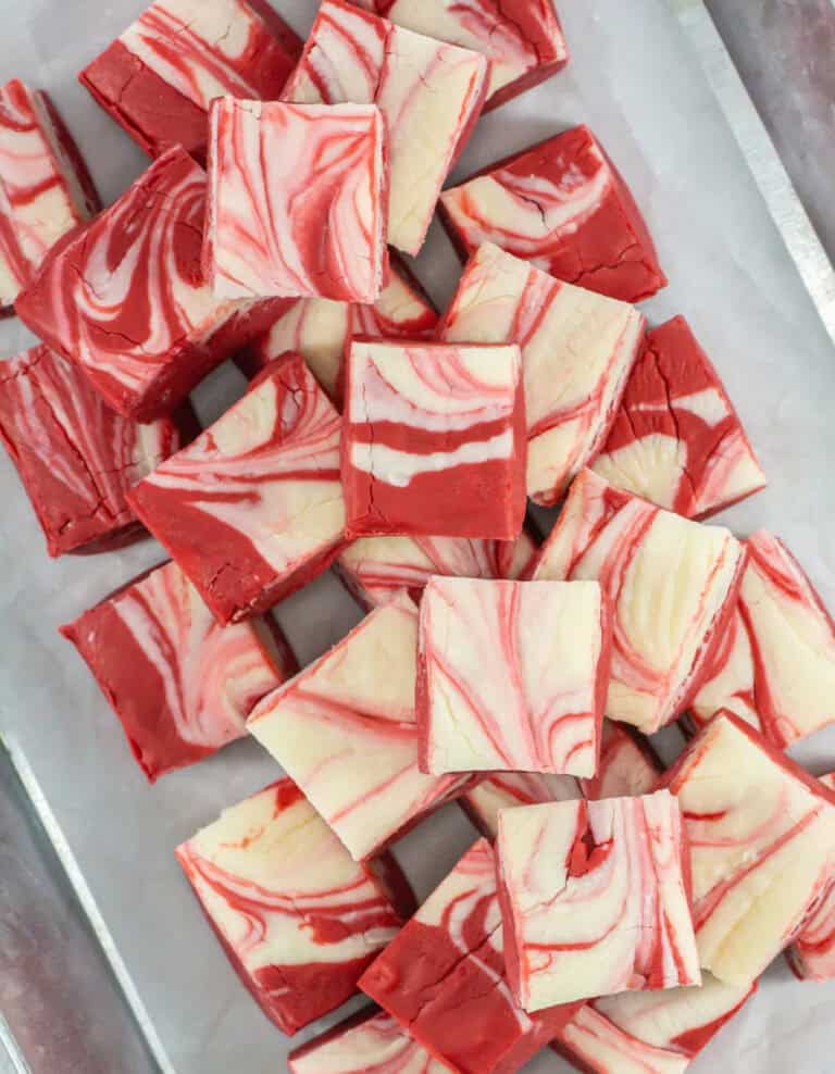 Red Velvet Fudge