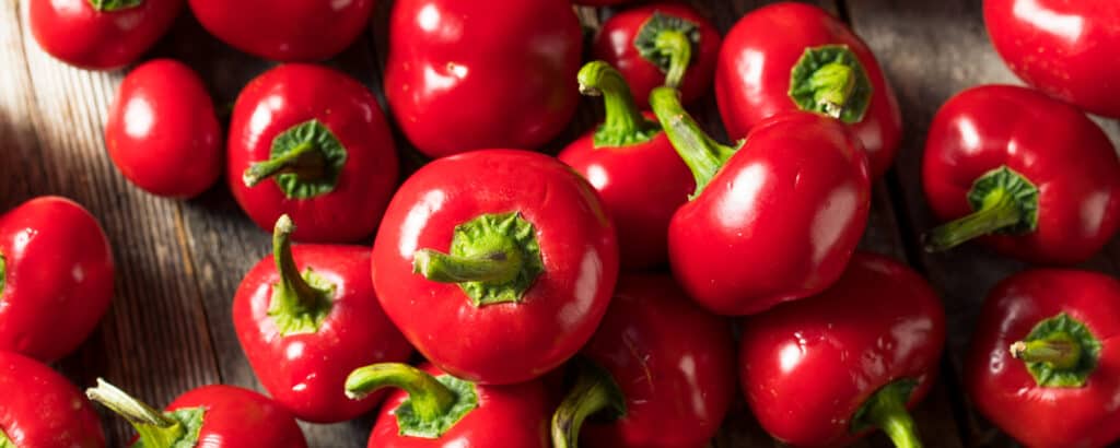 Bunch of Cherry Peppers