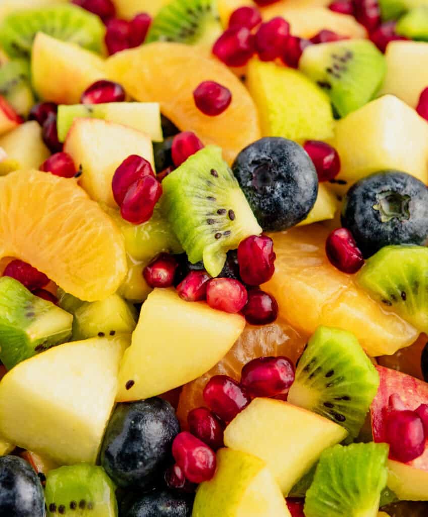 Closeup of Fruit Salad