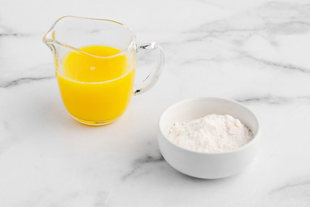 Orange Juice and Pudding Mix